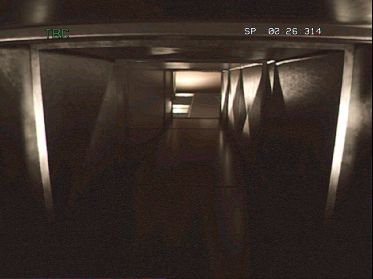 Cameraman The Pilot Episode Steam screenshot showing a dark vent passage