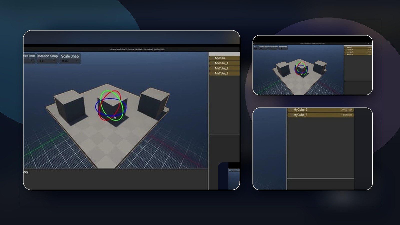 Runtime Level Arch-Editor gallery image showing alternate workflow panels