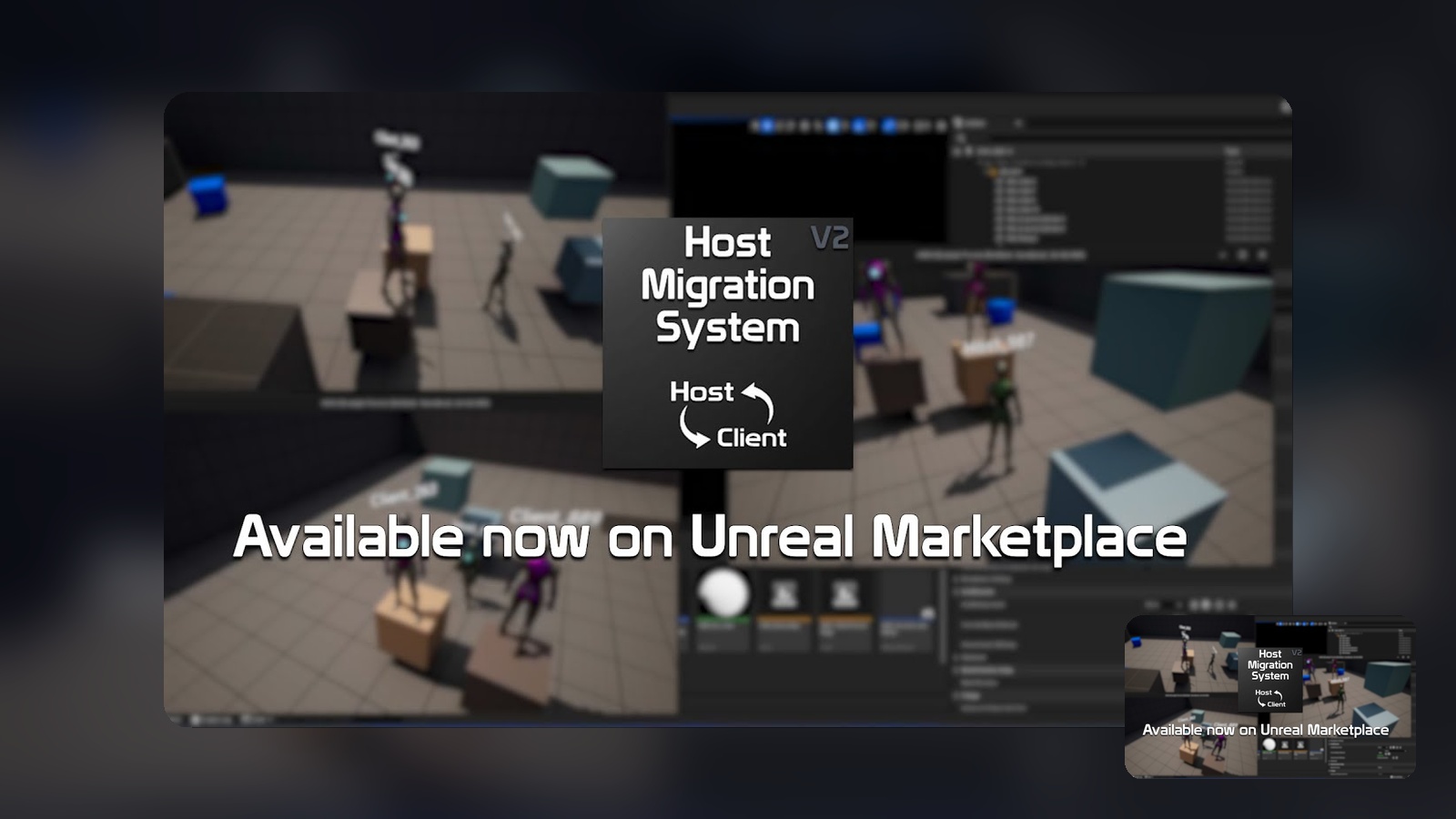 Robust Host Migration Framework overview image showing host migration workflow