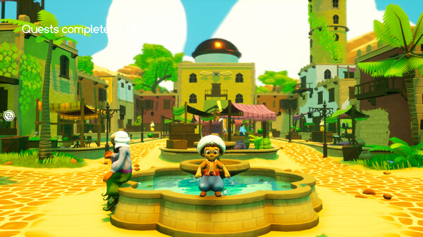 Sinbad screenshot showing traversal and platforming